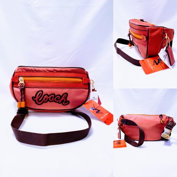 Coach Handbags - Coach Vale Fannypack/Belt Bag F76649 Rouge 🆕🦄